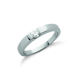 18ct White Gold 0.20ct Diamond Ring