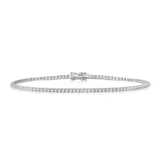 Half Carat DIAMOND Tennis BRACELET IN 18CT WHITE GOLD